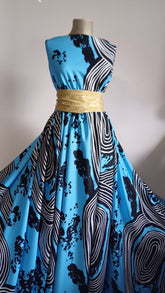 Latina Spandex - Albastru c model Alb/negru STO1241